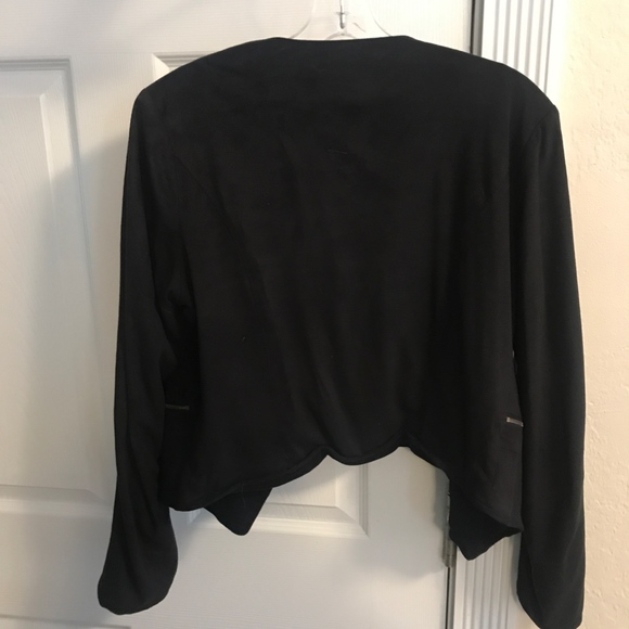 Alt B Faux Suede Fasionable Lightweight Black Jack - Picture 3 of 5